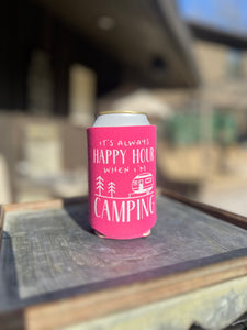 Pink Little Arrow Coozie