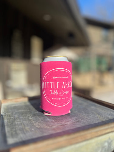 Pink Little Arrow Coozie