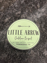 Load image into Gallery viewer, Little Arrow Logo Circle Sticker